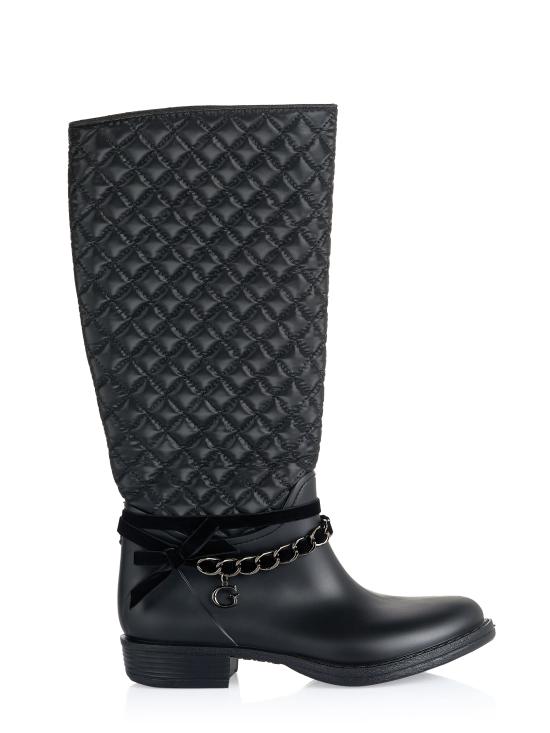  게스 부츠 FLRAL3RUB11 BLACK - GUESS