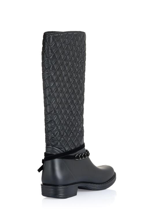  게스 부츠 FLRAL3RUB11 BLACK - GUESS