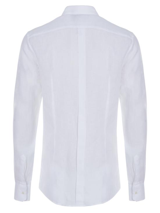  돌체앤가바나 긴팔 티셔츠 I5A38M FU4IK WHITE - DOLCE & GABBANA