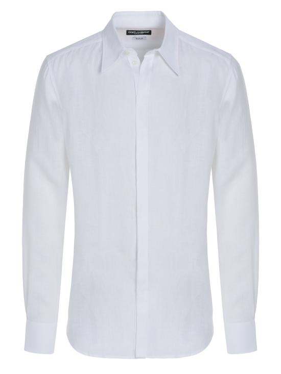  돌체앤가바나 긴팔 티셔츠 I5A38M FU4IK WHITE