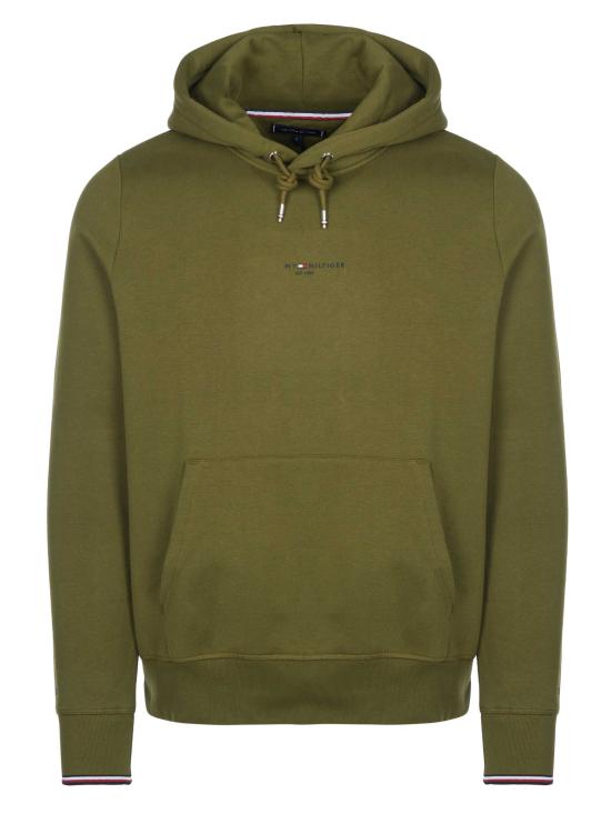  타미힐피거 후드 티셔츠 MW0MW32673 GREEN