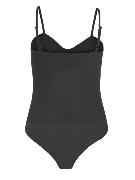  모스키노 바디수트 티셔츠 W900480E2224 BLACK - MOSCHINO