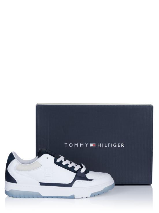  타미힐피거 스니커즈 FM0FM04969 WHITE - TOMMY HILFIGER