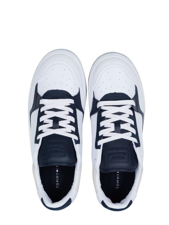  타미힐피거 스니커즈 FM0FM04969 WHITE - TOMMY HILFIGER