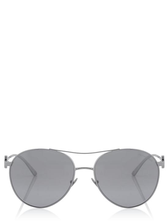  조르지오 아르마니 선글라스 0AR6122B SILVER - GIORGIO ARMANI