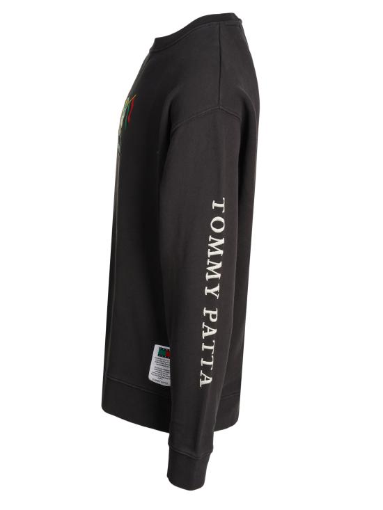  타미힐피거 긴팔 티셔츠 DM0DM11021 BLACK - TOMMY HILFIGER
