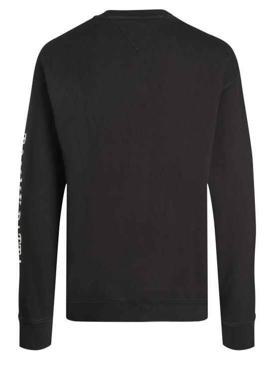  타미힐피거 긴팔 티셔츠 DM0DM11021 BLACK - TOMMY HILFIGER
