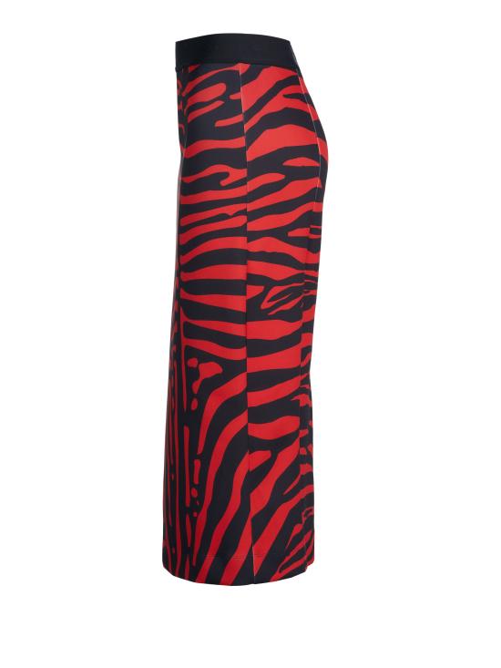  돌체앤가바나 미디 스커트 F4CQDT FSG6G BLACK - DOLCE & GABBANA