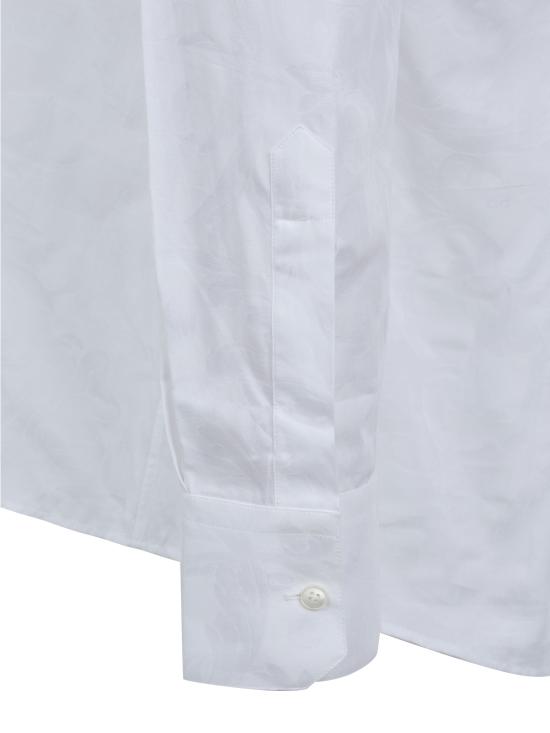  돌체앤가바나 긴팔 티셔츠 G5EJ1T FJ5GE WHITE - DOLCE & GABBANA