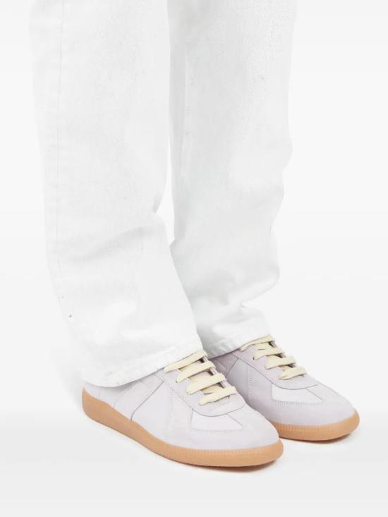 25FW 마르지엘라 카프스킨 레플리카 스니커즈 S58WS0109P1895 T5186 GLICINE - MAISON MARGIELA