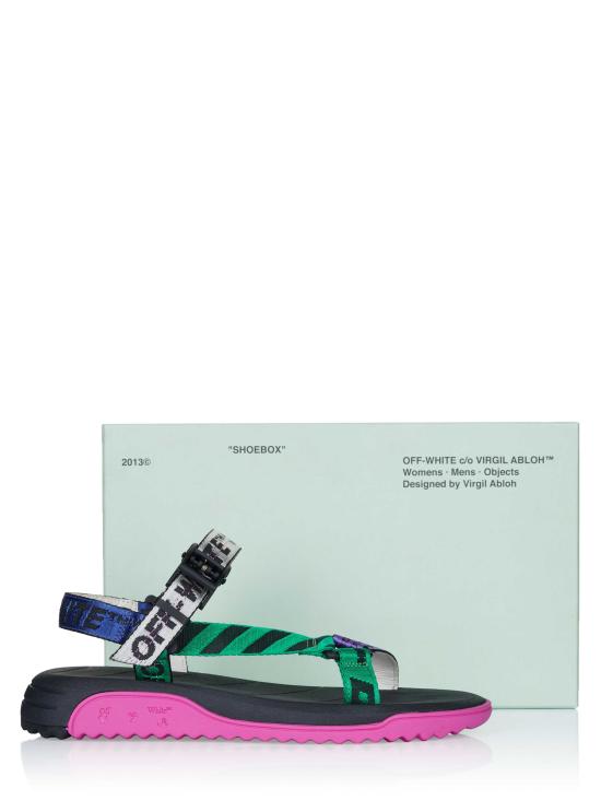  오프화이트 샌들 OMIA067S188150161000 BLACK - OFF WHITE