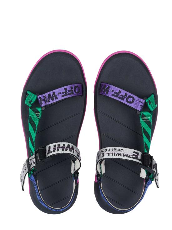  오프화이트 샌들 OMIA067S188150161000 BLACK - OFF WHITE