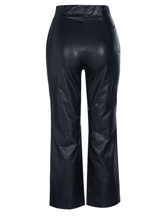  트윈셋 가죽 팬츠 191TP2550 BLACK - TWINSET