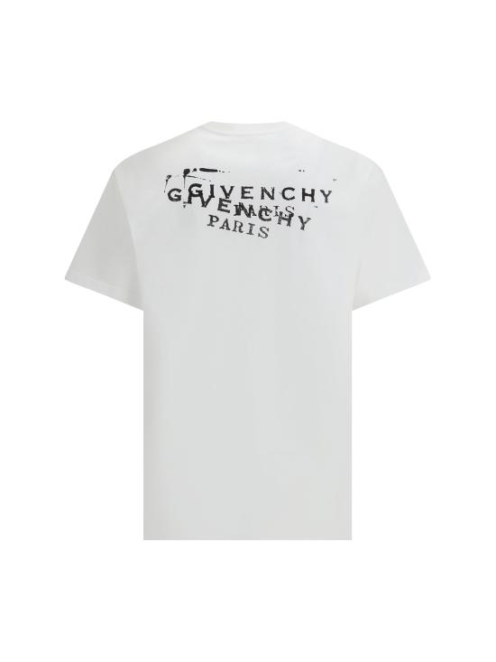 26SS 지방시 반팔 티셔츠 BM71NK3YSA 100 WHITE - GIVENCHY