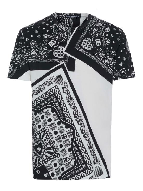  돌체앤가바나 반팔 티셔츠 G8KBAT G7DDJ WHITE