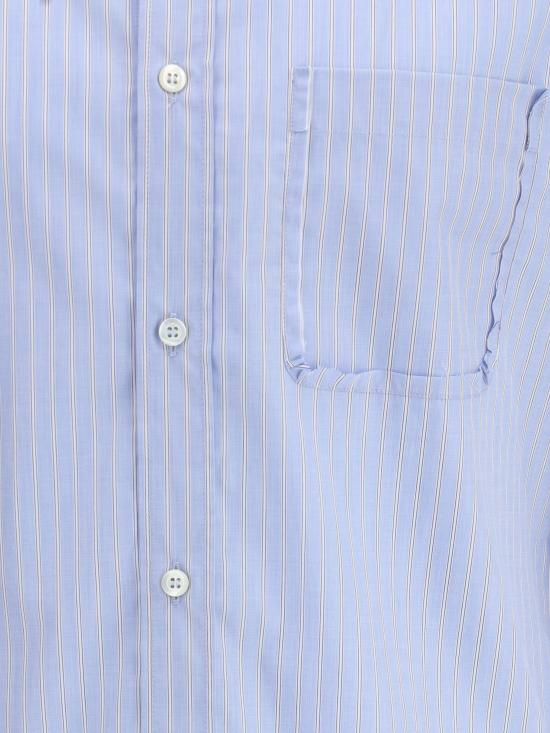 26SS 마르지엘라 긴팔 셔츠 S50DT0073M35722 001F BLUE - MAISON MARGIELA