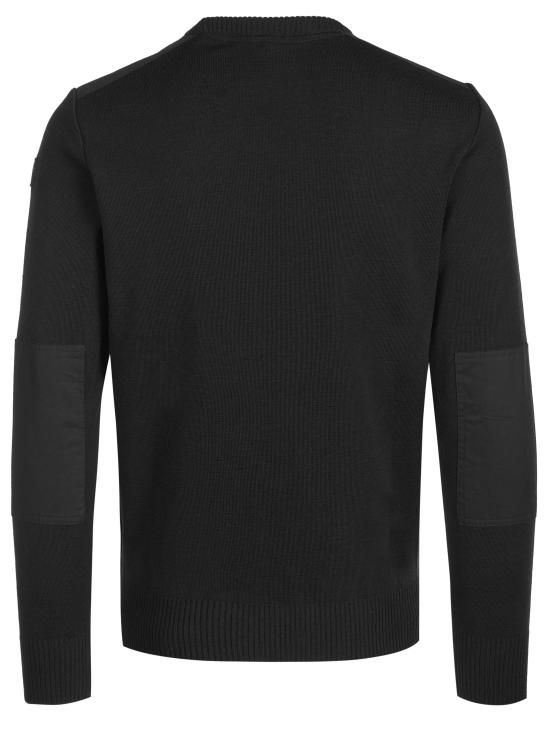  폴앤샤크 집업 니트 C0P1026 BLACK - PAUL & SHARK