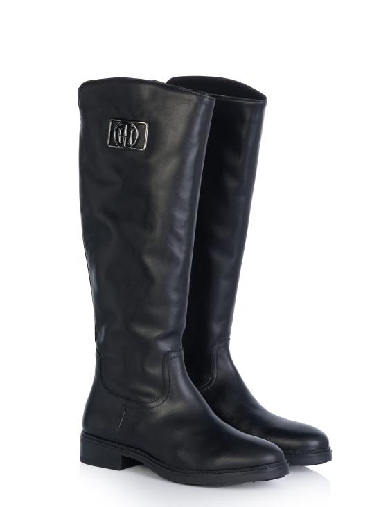  타미힐피거 부츠 FW0FW05993BDS BLACK - TOMMY HILFIGER