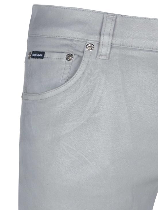  돌체앤가바나 스트레이트 팬츠 GY07CD G8FZ7 GREY - DOLCE & GABBANA