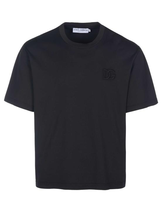  돌체앤가바나 반팔 티셔츠 G8RI6Z G7L3I BLACK