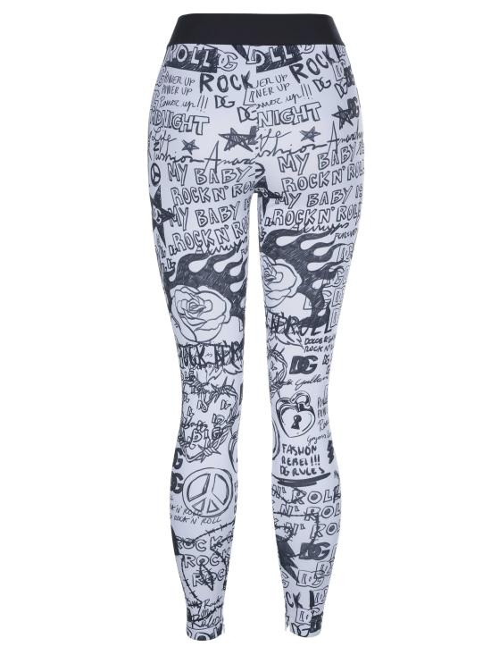  돌체앤가바나 레깅스 FTCKST G7FZW WHITE - DOLCE & GABBANA