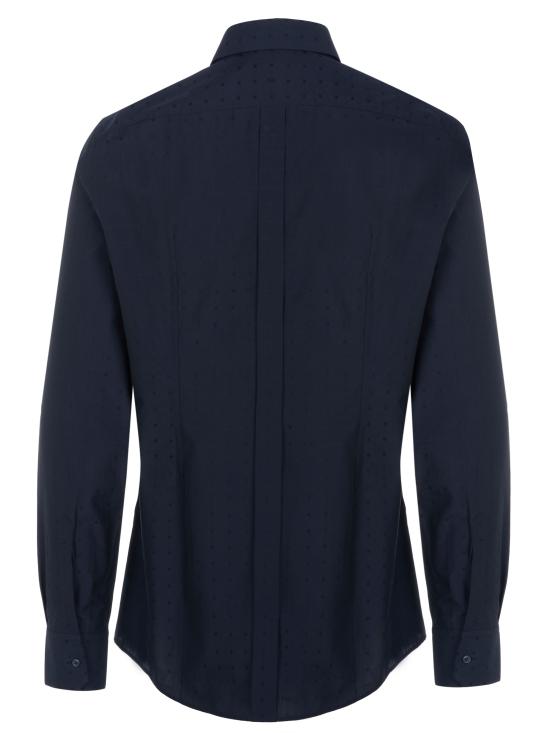  돌체앤가바나 긴팔 티셔츠 G5EJ0T FJ5FM BLUE - DOLCE & GABBANA