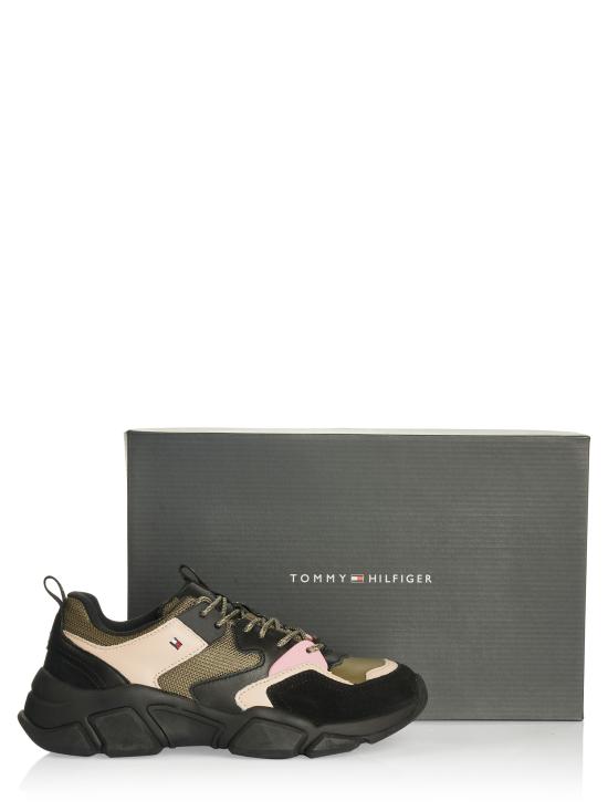  타미힐피거 스니커즈 FW0FW04293 BLACK - TOMMY HILFIGER