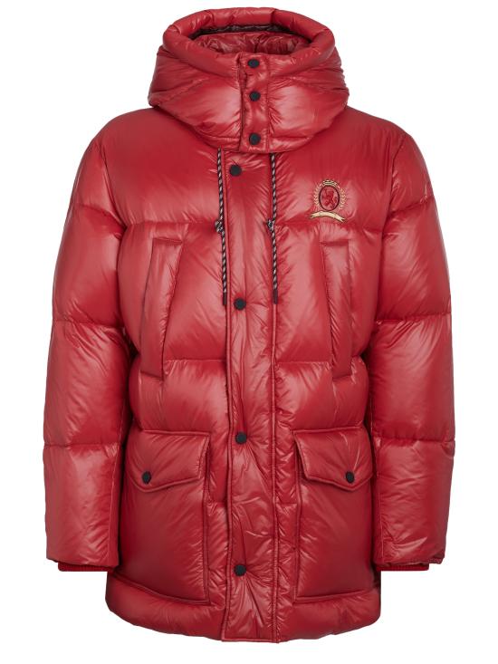  타미힐피거 숏패딩 RE0RE00387XBE RED - TOMMY HILFIGER