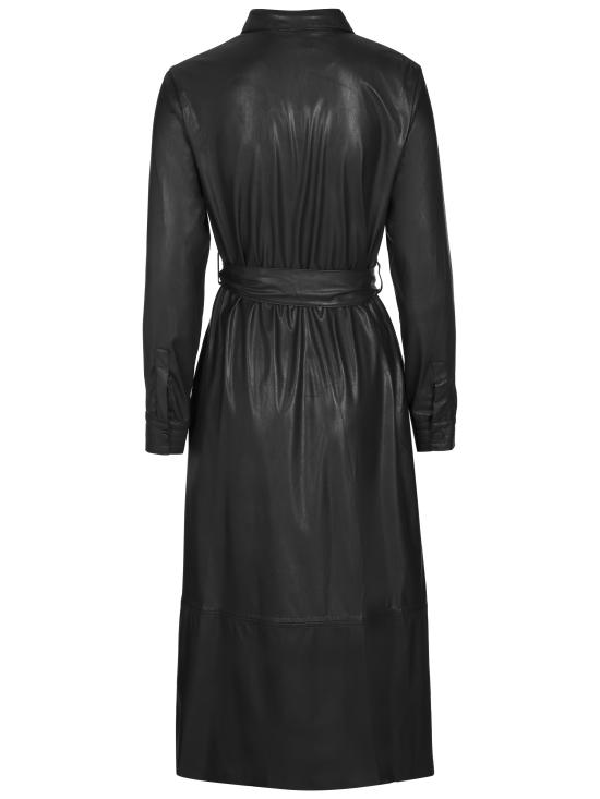  핑코 롱 원피스 1G168RY7CD BLACK - PINKO