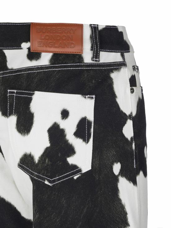  버버리 데님 팬츠 8016757 BLACK - BURBERRY