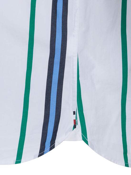  타미힐피거 긴팔 티셔츠 MW0MW34554 WHITE - TOMMY HILFIGER