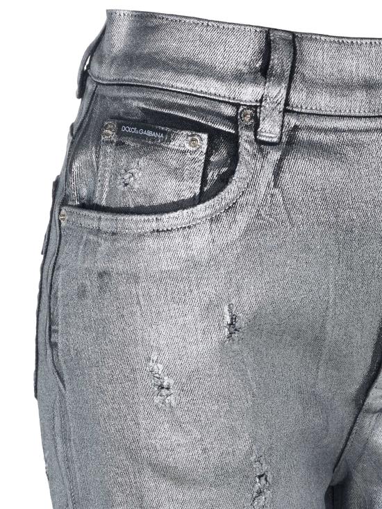  돌체앤가바나 데님 팬츠 FTBXGD G902Z SILVER - DOLCE & GABBANA