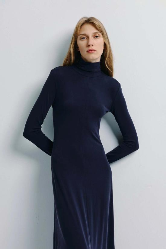  소피 루 롱 원피스 더스크 할리 하이넥 맥시 드레스 - SOPHIE RUE