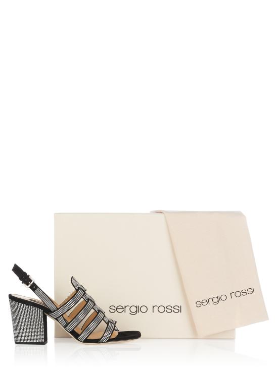  세르지오로시 샌들 A83650 MFN493 BLACK - SERGIO ROSSI