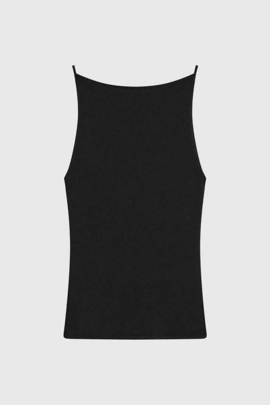  세인트아그니 민소매 티셔츠 세인트 아그니 스퀘어넥 탑