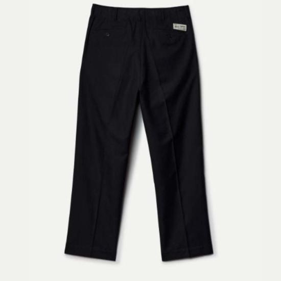  메르츠 비 슈바넨 치노 팬츠 메르츠 B. 슈바넨 1920년대 리파인드 울 코튼 워커 치노 딥 블랙 - MERZ B. SCHWANEN