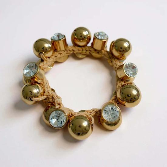  Smith and Co. Design 헤어 액세서리 스미스앤코 디자인 청키 스크런치 크림 - OTHER BRANDS