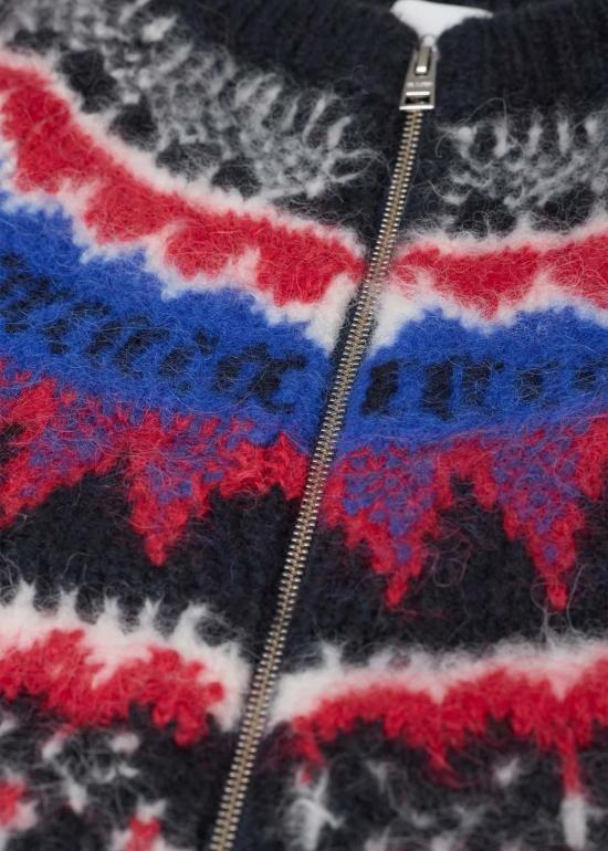  클로즈드 가디건 지퍼 달린 카디건 멀티 - CLOSED