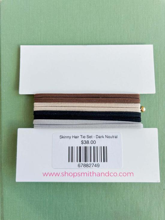  Prefontaine 헤어 액세서리 프리폰테인 스키니 헤어타이 세트 - OTHER BRANDS