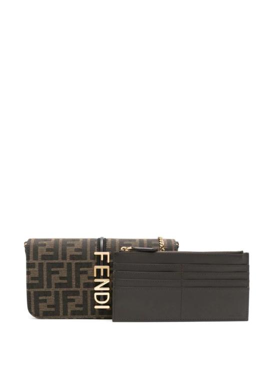 25FW 펜디 지갑 8BS076 AD23 F1BA1 TABACCO - FENDI