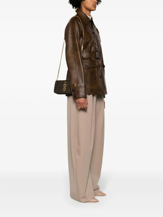 25FW 펜디 지갑 8BS076 AD23 F1BA1 TABACCO - FENDI