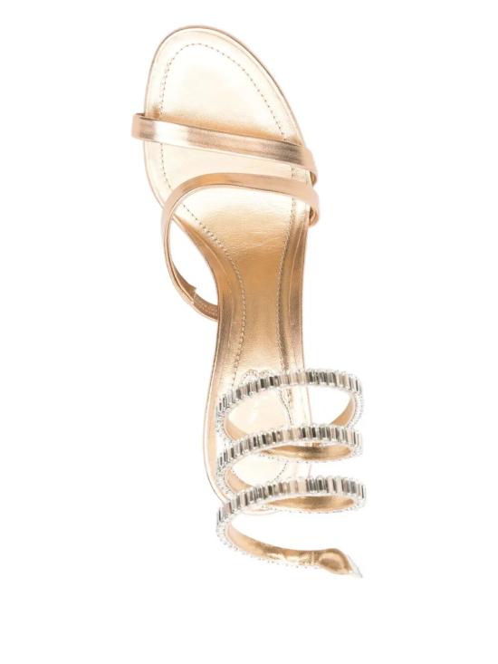 25FW 르네 카오빌라 샌들 C12672080NA01O001 GOLD CRYSTAL - RENE CAOVILLA