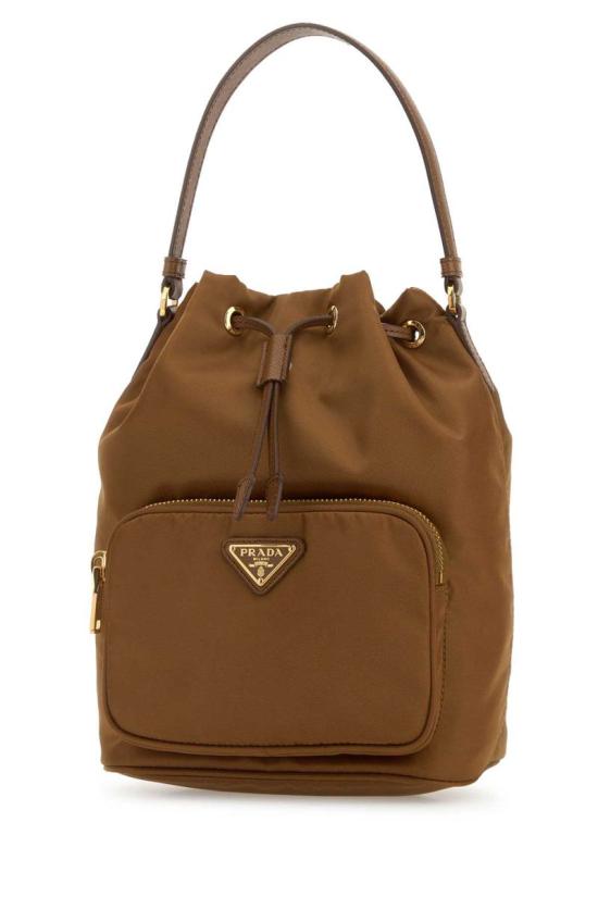 26SS 프라다 리에디션 1995 리나일론 듀엣 버킷백 1BH038VUOPRV44 F0134 Brown - PRADA