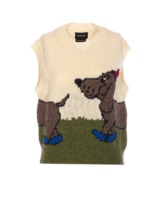 25FW 하울린 베스트 BUMPER LOVER ECRU White