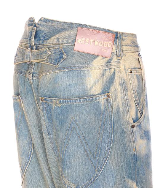 25FW 비비안웨스트우드 데님 팬츠 39020012 W018AK311 Blue - VIVIENNE WESTWOOD