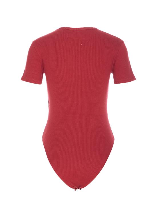 25FW 비비안웨스트우드 바디수트 티셔츠 1G010016 J009CF407 Red - VIVIENNE WESTWOOD