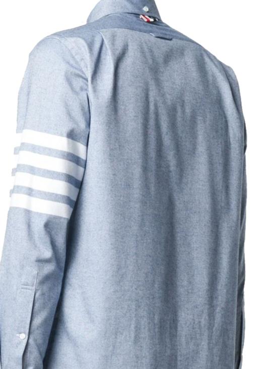  톰브라운 긴팔 셔츠 MWL272A 05245480 Blue - THOM BROWNE