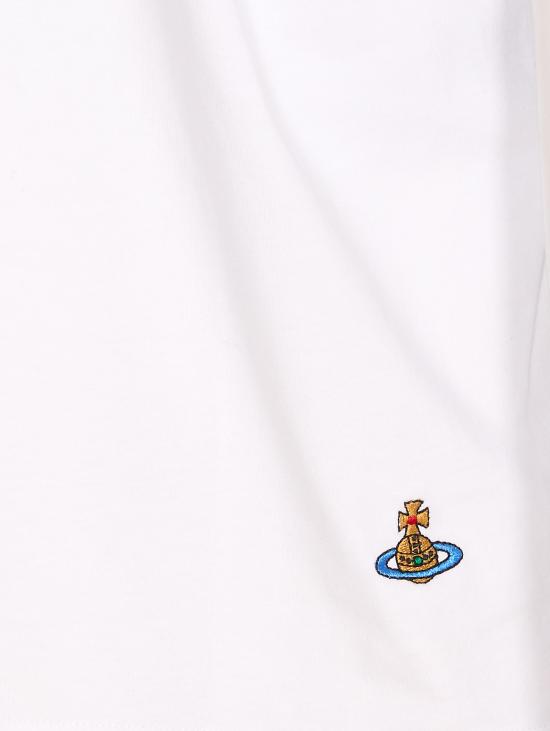 25FW 비비안웨스트우드 반팔 티셔츠 3G010048 J001MA401 White - VIVIENNE WESTWOOD