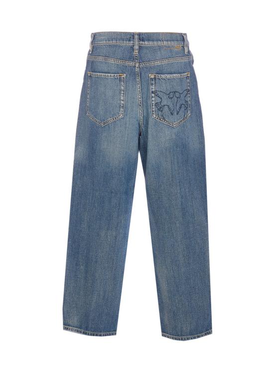 25FW 핑코 데님 팬츠 103857 A2RQPJC Blue - PINKO