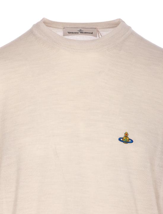 25FW 비비안웨스트우드 스웨터 27010012 Y003YP403 Beige - VIVIENNE WESTWOOD